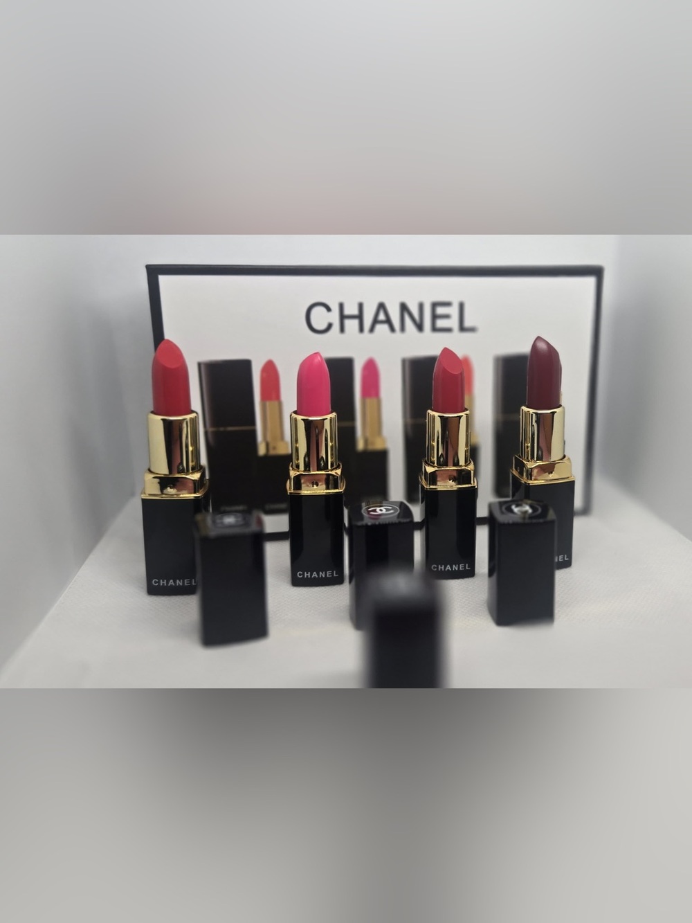 CHANEL Lipstick Collection — Bright Pink, Rose, Coral & Deep Berry